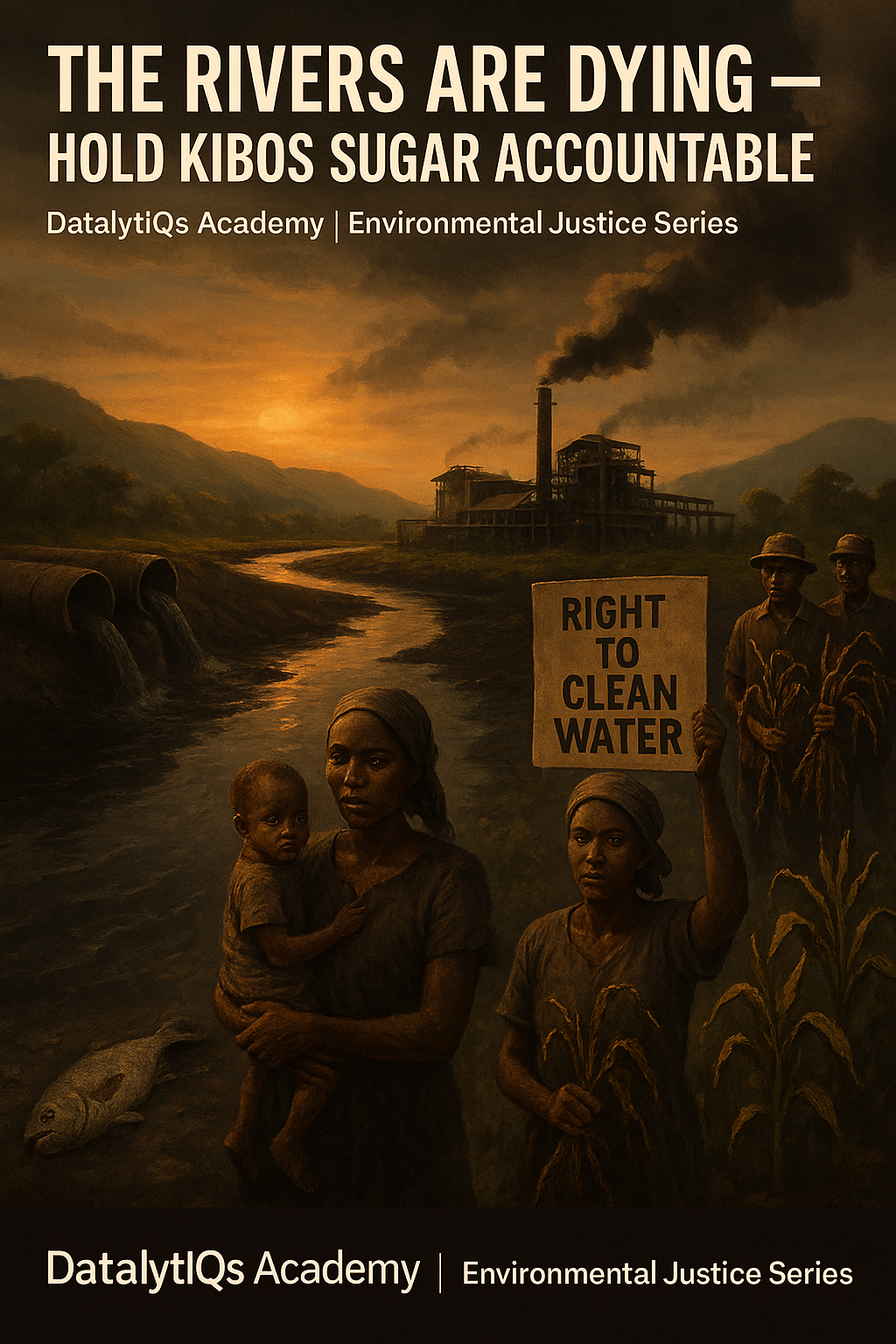 💧 The Rivers Are Dying: Why Kibos Sugar Must Be Held Accountable