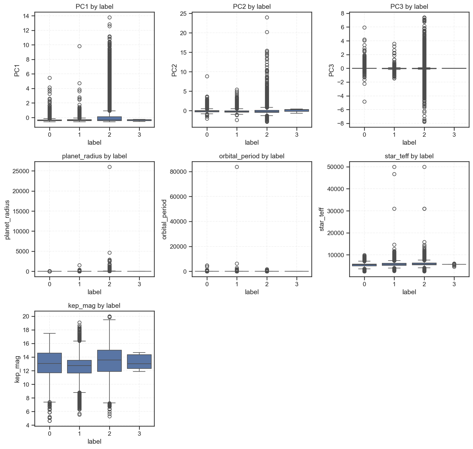 Patterns Beneath the Stars: How Exoplanet Features Reveal Their Identity