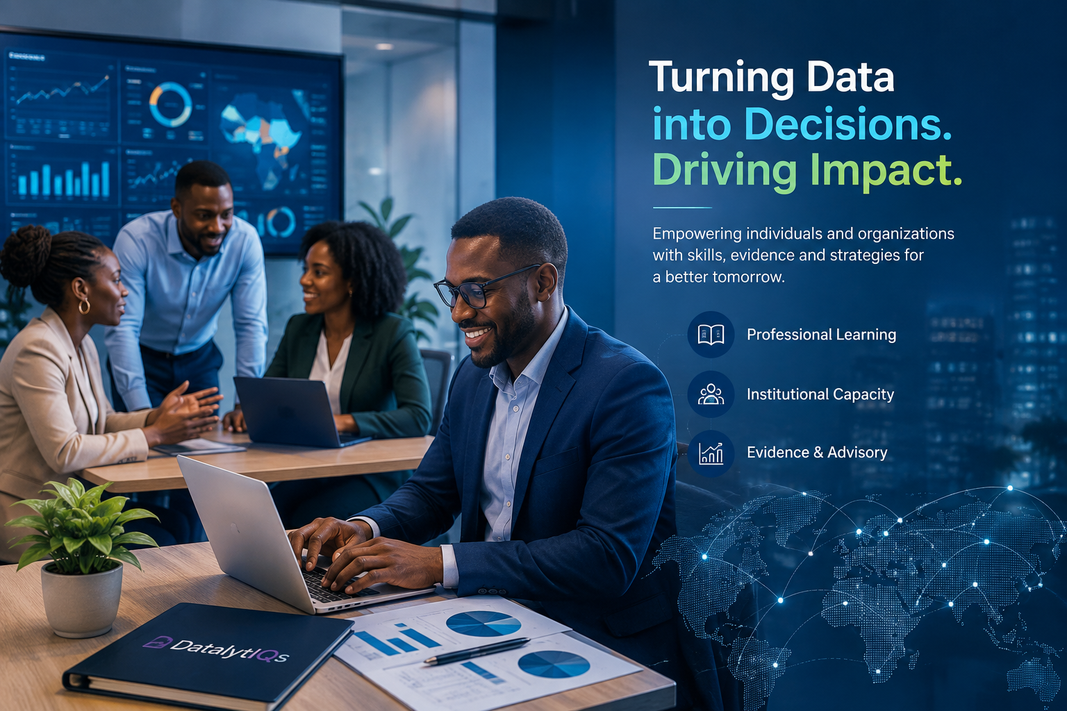DatalytIQs integrated learning analytics and advisory services