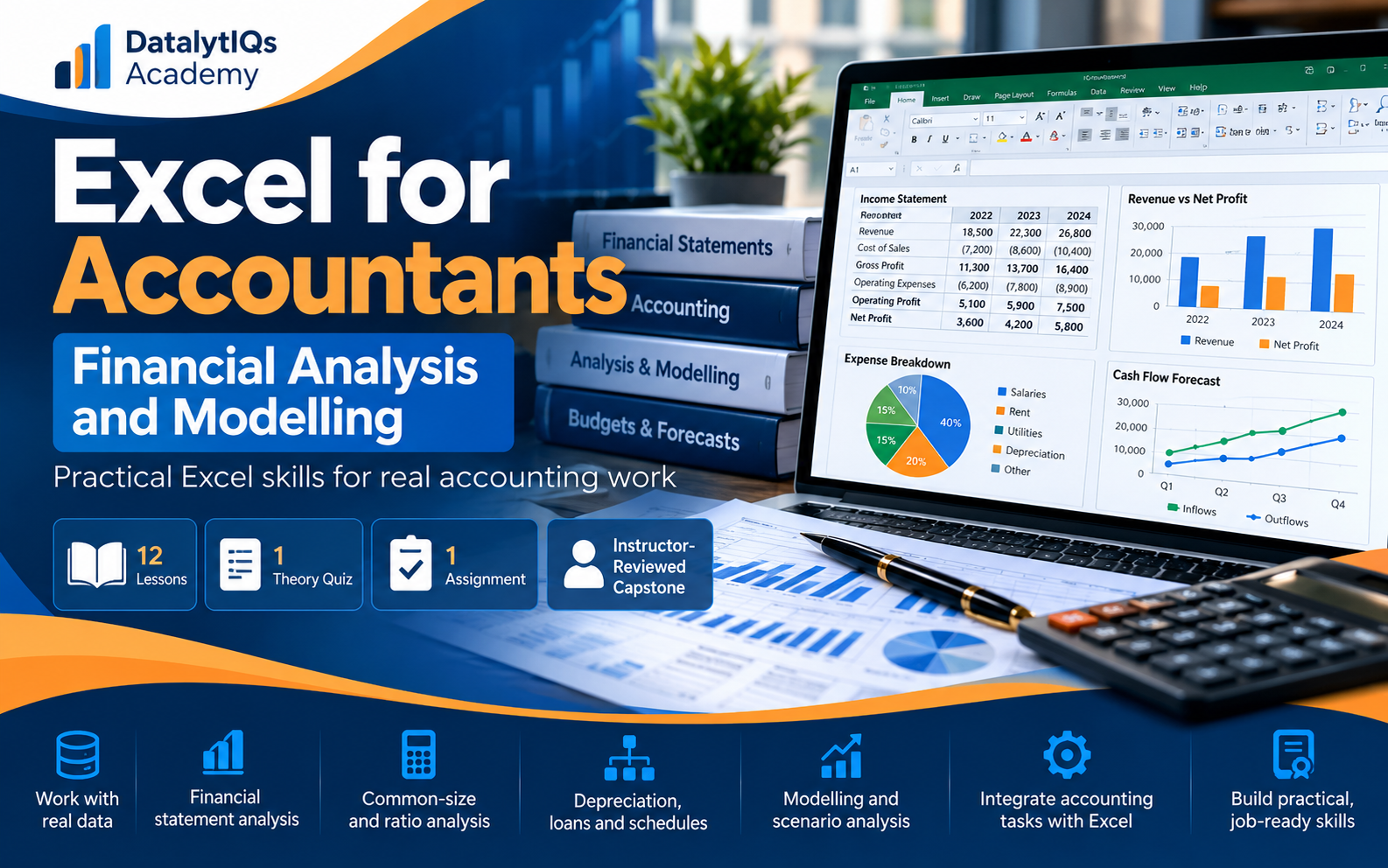 Excel for Accountants — Financial Analysis and Modelling